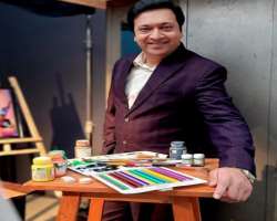 Sachin is also interested in painting. 